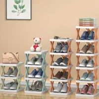 Stackable Multi-Layer Shoe Rack thumbnail 2