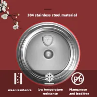 Retro Smart Insulated Vacuum Flask with LED Temperature Display thumbnail 4