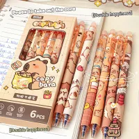 Capybara Kawaii Gel Pens Set thumbnail 3