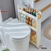 Slim Refrigerator Side Storage Rack thumbnail 4