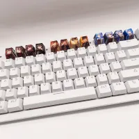 4-Key Anime PBT Keycap Set thumbnail 2