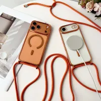 Luxury Magnetic Phone Case with Necklace thumbnail 2