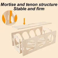 Wooden Hamster Tunnel Chew Toy thumbnail 5