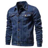 Men's Slim Fit Denim Jacket thumbnail 4