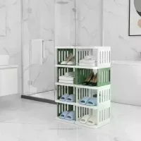 Stackable Narrow Shoe Rack Organizer thumbnail 5