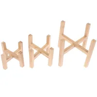 Wood Plant Stand Shelf thumbnail 3