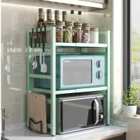2-Tier Microwave & Oven Rack Organizer thumbnail 4