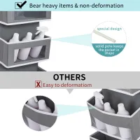 4-Pocket Over Door Hanging Organizer thumbnail 6