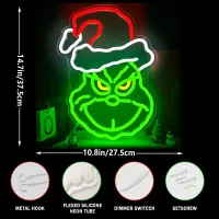 Christmas LED Neon Signs for Wall Decor thumbnail 3