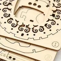 3D Wooden Airship Puzzle Kit thumbnail 6