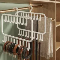 Multifunctional Closet Hook Rack thumbnail 4