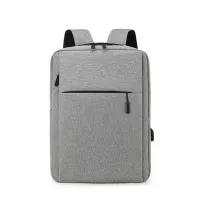 15.6" USB Charging Laptop Backpack thumbnail 3