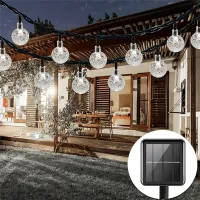Solar Crystal Globe String Lights thumbnail 3