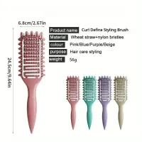 Curl Define Detangling Styling Brush thumbnail 4