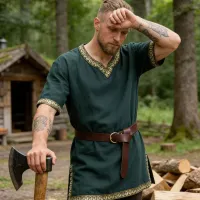 Knight Medieval Tunic Costume for Men thumbnail 3