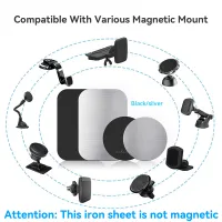 Universal Magnetic Car Phone Mount Plate thumbnail 5