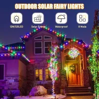 Solar LED Fairy String Lights thumbnail 4