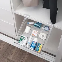 Clear Pull Out Fridge Organizer Bins thumbnail 5