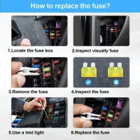 180Pcs Car Fuse Assorted Kit thumbnail 4