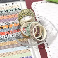 10 Rolls Flower Washi Tape Set thumbnail 5