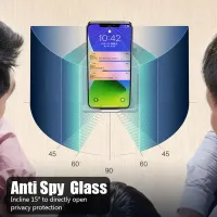 Приватний захисний протектор з закаленого скла для iPhone thumbnail 6
