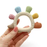 Baby Dinosaur Silicone Teething Toy thumbnail 4