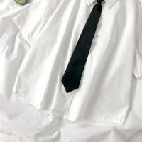 White JK Style Preppy Blouse Shirt thumbnail 5