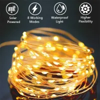 Solar LED String Fairy Lights - 7M to 32M thumbnail 2
