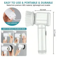 5-in-1 Electric Spin Scrubber thumbnail 3