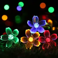 Solar Cherry Blossom LED Lights thumbnail 6