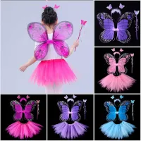 Fairy Princess Costume Set with Wings thumbnail 4