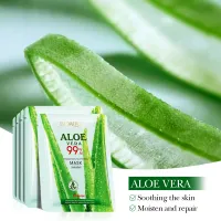 BIOAOUA Aloe Hydrating Facial Mask thumbnail 4