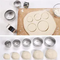 Round Stainless Steel Biscuit & Dumpling Mold Set thumbnail 3