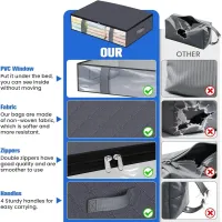 Under Bed Storage Organizer thumbnail 5