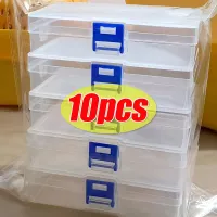 Clear Plastic Storage Boxes with Lids thumbnail 2