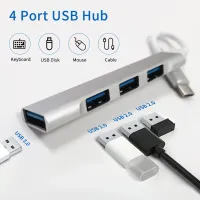 4-Port USB-C Hub with OTG thumbnail 2