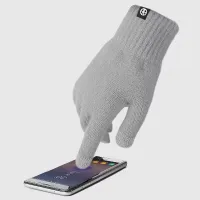 Winter Beanie Gloves Snood Scarf Set 3pcs thumbnail 4