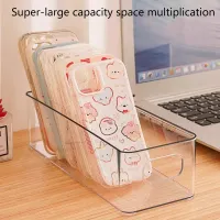 Clear Stackable Storage Bin thumbnail 2