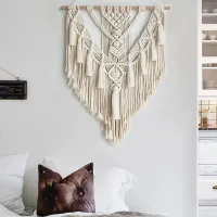 Macrame Woven Boho Wall Hanging thumbnail 2