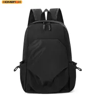 Mini Black Canvas Travel Backpack thumbnail 1