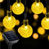 Solar Crystal Ball Fairy Lights - 8 Modes thumbnail 3