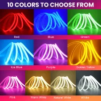LED COB Neon Strip Light Kit 220V thumbnail 6