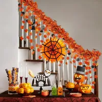 Fall Maple Leaf Garland Artificial Vine thumbnail 3