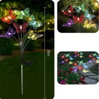Solar Butterfly Stake Lights thumbnail 1
