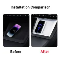 Tesla Model Y/3 Wireless Charging Pad Cover thumbnail 2