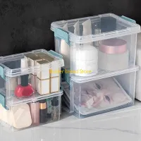 W89C Clear Stackable Storage Bins thumbnail 5