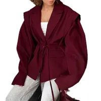 Slimming V-neck Jacket for Women thumbnail 1
