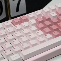 Love Heart Cherry Profile PBT Keycaps thumbnail 3