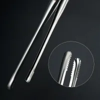 Stainless Steel BBQ Grill Tongs thumbnail 6
