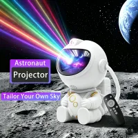 Astronaut Galaxy Star Projector Lamp thumbnail 1